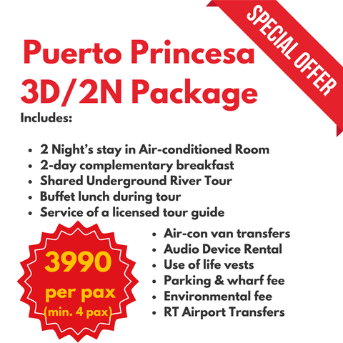 Puerto Princesa 3D/2N Tour Package
