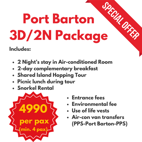 Port Barton 3D/2N Tour Package