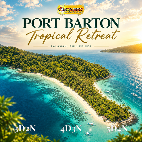 Port Barton Tropical Retreat: 3D2N, 4D3N & 5D4N Tour Packages