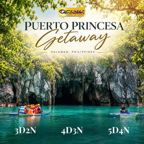 Puerto Princesa Getaway: 3D2N, 4D3N & 5D4N Tour Packages