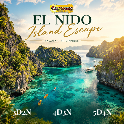 El Nido Island Escape: 3D2N, 4D3N & 5D4N Tour Packages